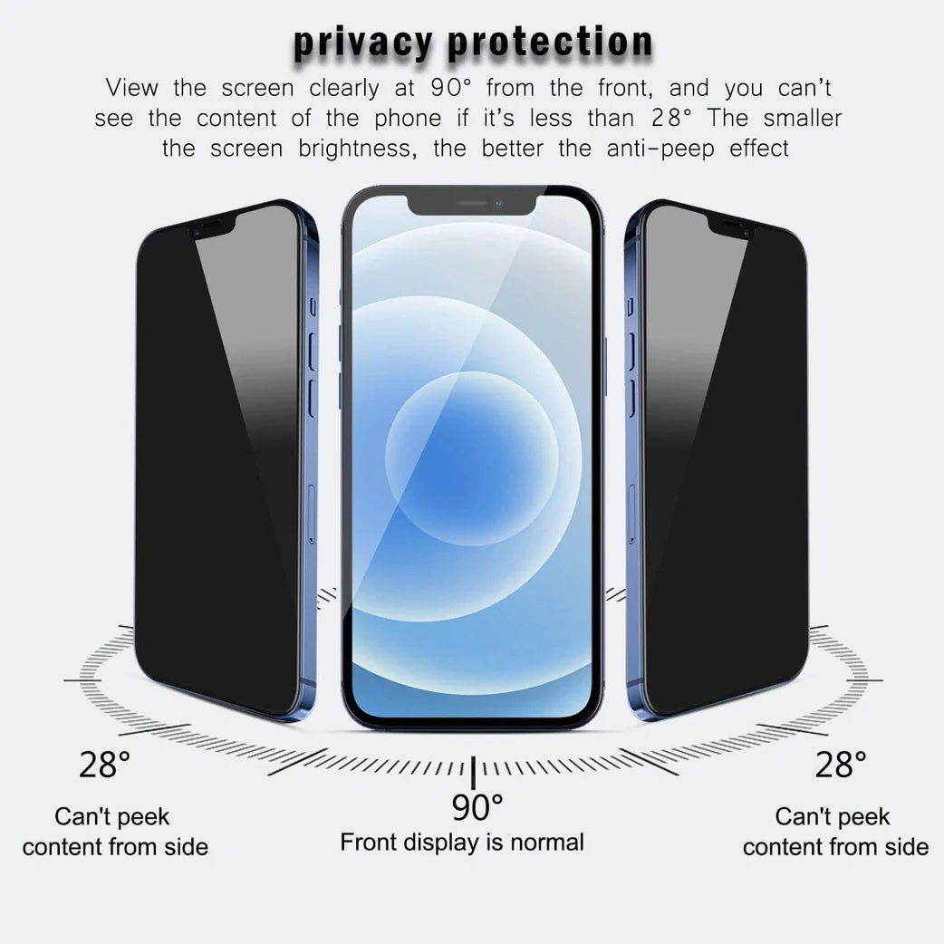 Privacy ( AntiSpy) 5D aizsargstikli iPhone