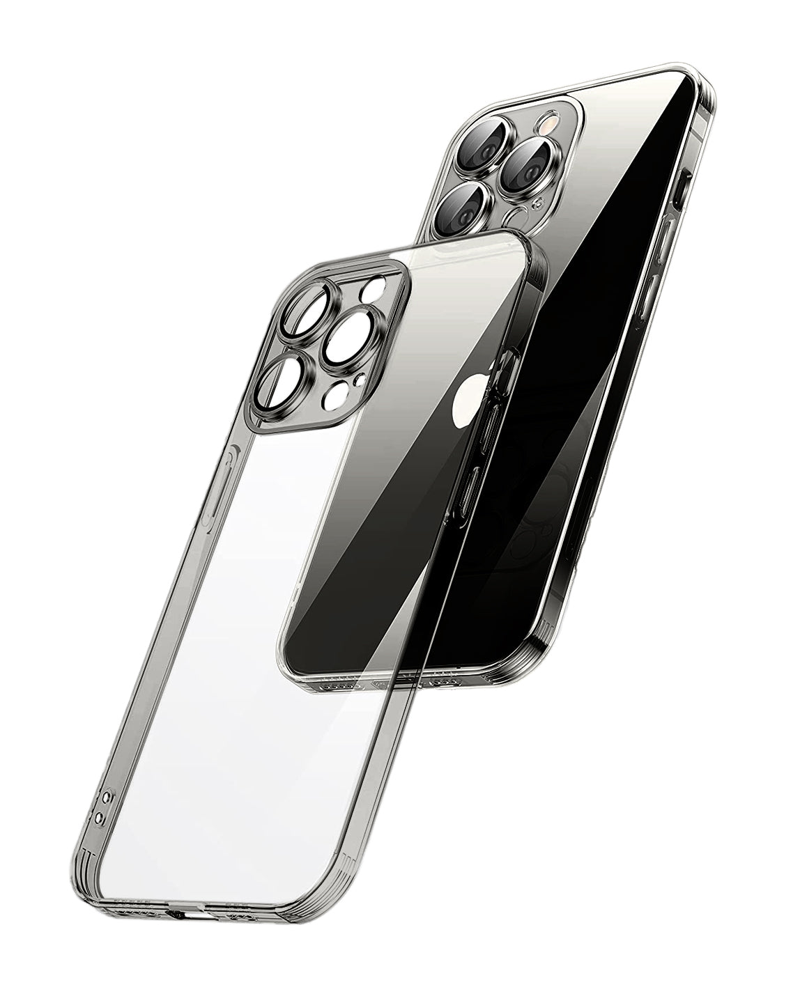 Glass Hard Case (glass) for iPhone with camera protection